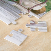 景色のベンチ ジグソーパズル (側面)