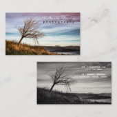 景色の写真撮影の写真 名刺 (正面/裏面)