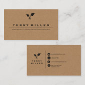 景色の名刺/庭師の名刺 名刺 (正面/裏面)