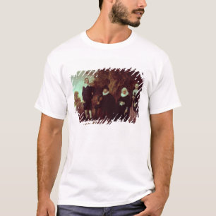 景色の家族のグループ Tシャツ
