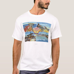 景色の眺めのからの挨拶 Tシャツ