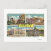 景色の良い場所からのご挨拶2 ポストカード (正面)