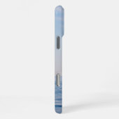 景色の良い海の景色と空 iPhoneケース (右側面)
