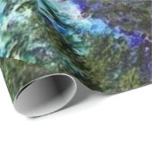 景色の青い山マツ ラッピングペーパー (ロールコーナー)