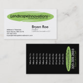 景色の革新の名刺のテンプレート2 名刺 (正面/裏面)