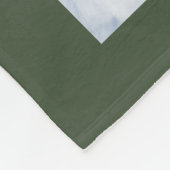 景色のIsola-del-Garda フリースブランケット (角)