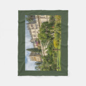 景色のIsola-del-Garda フリースブランケット (正面)