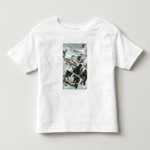 景色のViewsWoodland、カリフォルニアのからの挨拶 トドラーTシャツ