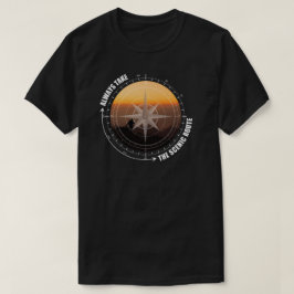景色を楽しむのが好きなハイカーのためのグッズ Tシャツ