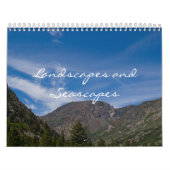 景色及び海景2015年 カレンダー (カバー)