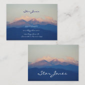 景色山の名刺 名刺 (正面/裏面)