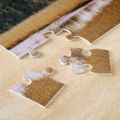 景色山の高山の景色 ジグソーパズル (側面)