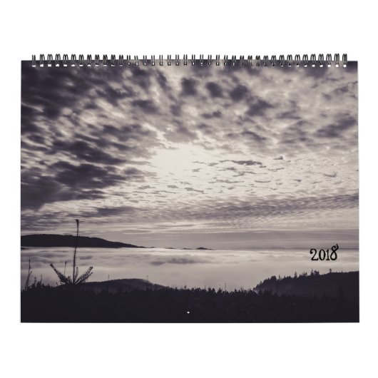景色2018年 カレンダー (カバー)