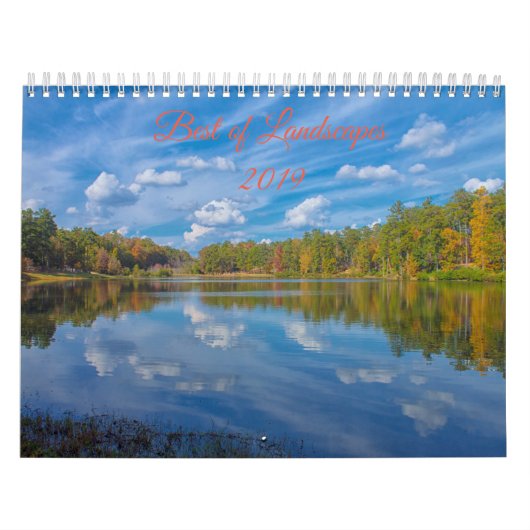 景色2019年のベスト カレンダー (カバー)
