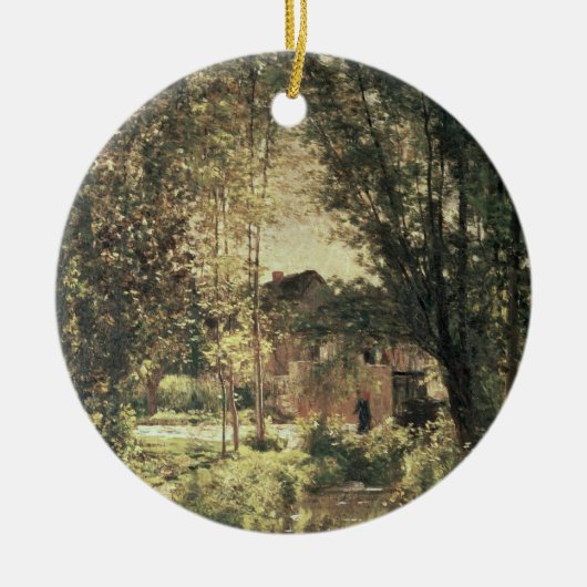 景色2 セラミックオーナメント (正面)