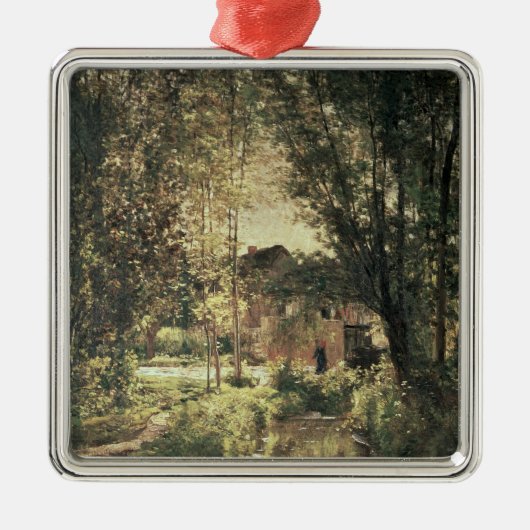 景色2 メタルオーナメント (正面)