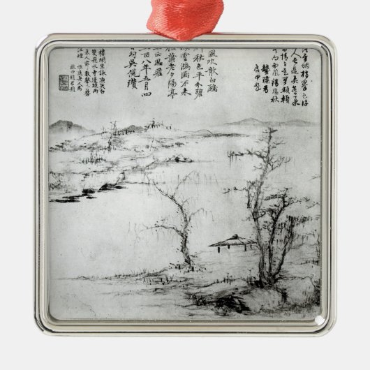 景色2 メタルオーナメント (正面)