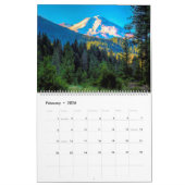 景色 カレンダー (2月 2026)