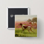 景色、19世紀のポインター 缶バッジ (正面&裏面)