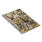 景色| c.1500のマドンナそして天使 ノートブック (右側)