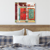 景観を持つ建築詳細 キャンバスプリント (インサイチュ (寝室))