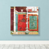 景観を持つ建築詳細 キャンバスプリント (インサイチュ (ウッドフロア))