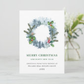 景観リースの休暇コーポレートグリーティング シーズンカード (スタンド正面)