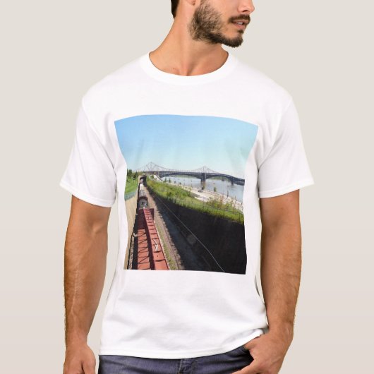 景観列車 Tシャツ (正面)