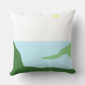 景観抽象芸術芸術 クッション (裏面)