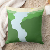 景観抽象芸術芸術 クッション (ブランケット)