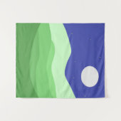 景観抽象芸術芸術 タペストリー (正面(横))