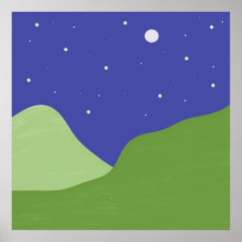 景観抽象芸術芸術 ポスター