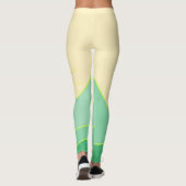 景観抽象芸術芸術 レギンス (裏面)