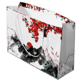 景観日本の抱き枕 ラージペーパーバッグ (裏面アングル)