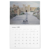 景観水彩画カレンダー カレンダー (1月 2027)