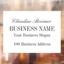 景観窓用デカールステッカー ビジネス ホーム ウィンドウサイン