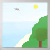 景観絵画芸術 ポスター (正面)