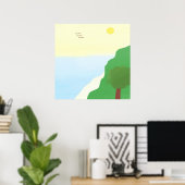 景観絵画芸術 ポスター (ホームオフィス)