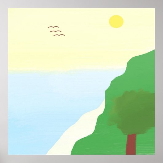 景観絵画芸術 ポスター (正面)