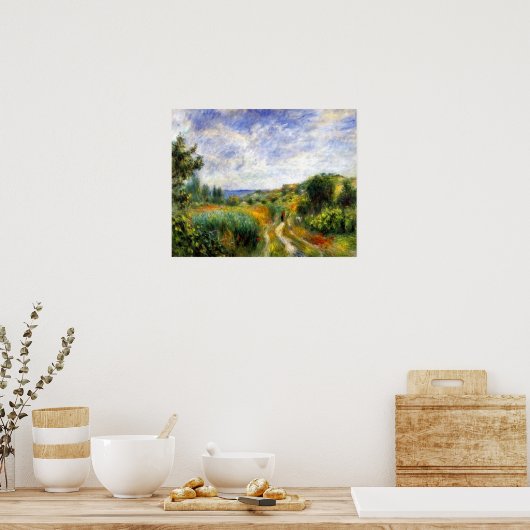 景観近くエソワ ポスター (キッチン)