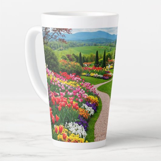 景観 カフェラテマグ (左アングル)