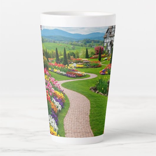 景観 カフェラテマグ (正面)