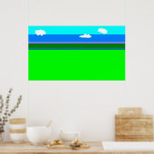 景観 ポスター (キッチン)