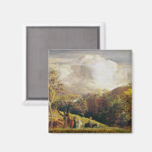 景観、姿、牛 マグネット (正面/裏面)