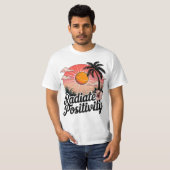 晴れたシ前向きーン Tシャツ (正面フル)