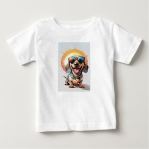 晴れたスマイル：ザクールダシュント ベビーTシャツ