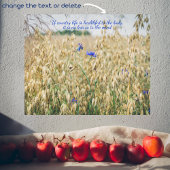 晴れた夏の野原 ポスター