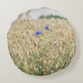 晴れた夏の野原 ラウンドクッション (裏面)