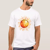 晴れた心、残した心配事 Tシャツ (正面)