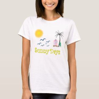 晴れた日々 Tシャツ